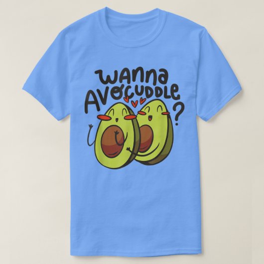 愛するカップルのアボカドの衣装を避けたい Tシャツ (デザイン正面)