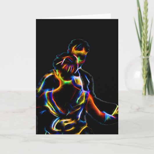 愛するカップル カード (正面)