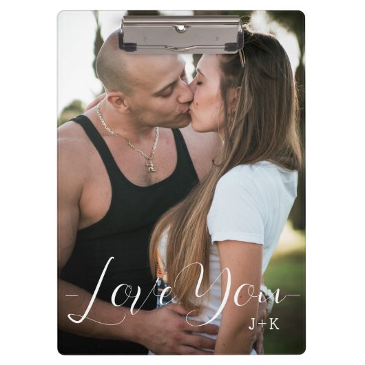 愛するカップル クリップボード (正面)