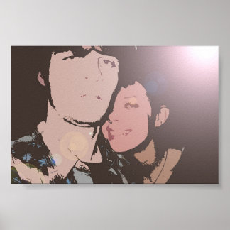 愛するカップル ポスター
