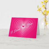 愛するカードハッピーバレンタインデー愛 カード (黄色い花)