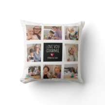 愛するグラミー |おばあちゃんハート8フォトコラージュ