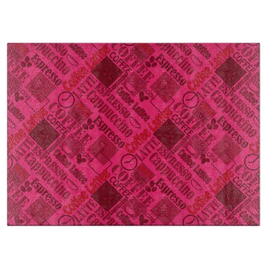 愛するコーヒー カッティングボード (正面)