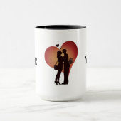 愛するコーヒー マグカップ (中央)