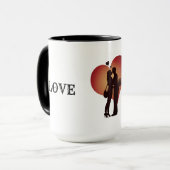 愛するコーヒー マグカップ (正面左)