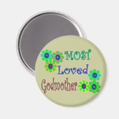 「愛するゴッドマザー」の贈り物 マグネット (正面/裏面)