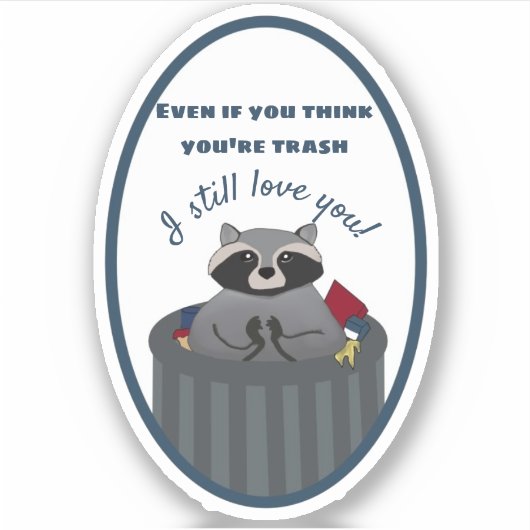 愛するゴミ少年 シール (正面)