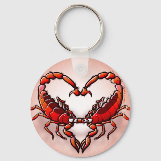 愛するサソリ キーホルダー (正面)