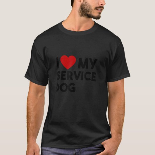 愛するサービスクテナリー 楽しい感情的サポートをする人 Tシャツ (正面)