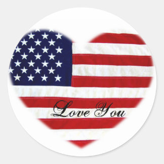 愛するステッカー ラウンドシール