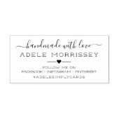 愛するソーシャルメディアで手作りされる手作り ラバースタンプ (インプリント)