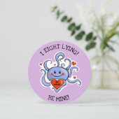 愛するタコのバレンタインカード シーズンカード (スタンド正面)