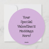 愛するタコのバレンタインカード シーズンカード (裏面)