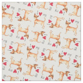 愛するチワワ ファブリック (見本)