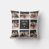 愛するナナ |フォトコラージュ手書き文字 クッション (正面)