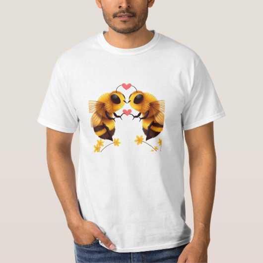 愛するハチ – Tシャツ (正面)
