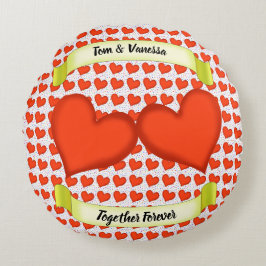 愛するハートラウンドピロー ラウンドクッション