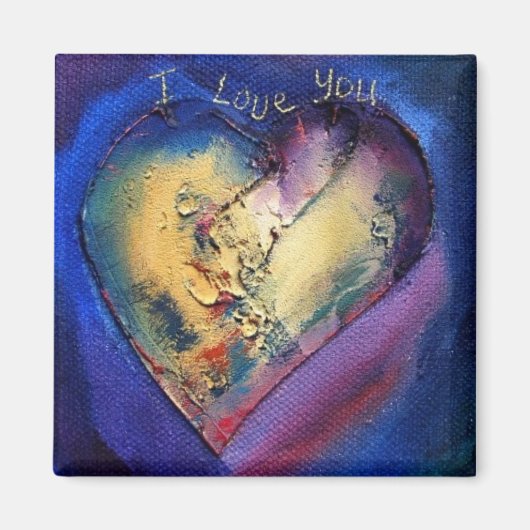 愛するハート磁石 マグネット (正面)