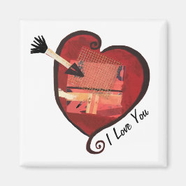 愛するハート磁石 マグネット