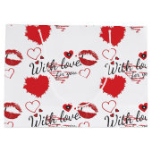 愛するバレンタインデー ラージペーパーバッグ (裏面)