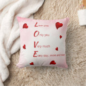 愛するバレンタイン クッション (ブランケット)