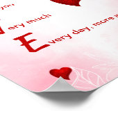 愛するバレンタイン ポスター (角)