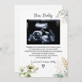 愛するパパへ小さな子からのメッセージ シーズンカード (正面/裏面)