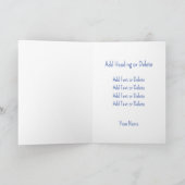 愛するパパへ 愛するお父さんへ 私たち愛してるよ お父さん オーダーメイドの写真 カード (内部)