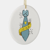 愛するパパ父の日 |オーナメント セラミックオーナメント (右)