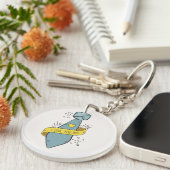 愛するパパ父の日 |キーチェーン キーホルダー (正面右)