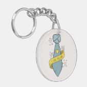 愛するパパ父の日 |キーチェーン キーホルダー (正面左)