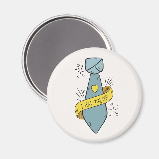 愛するパパ父の日 |マグネット マグネット (正面/裏面)