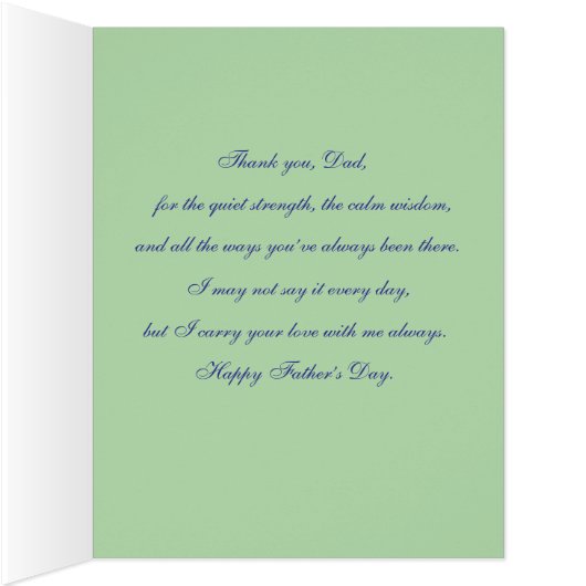 愛するパパ (内側(右))