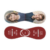 愛するパパ2フォトコラージュ父の日 野球ボール (パネル)