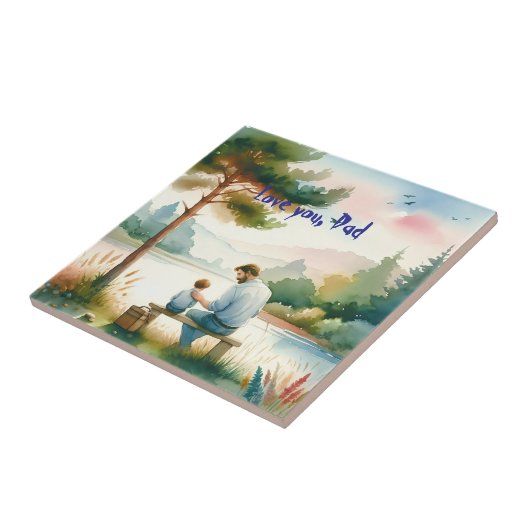 愛するパパ タイル (側面)