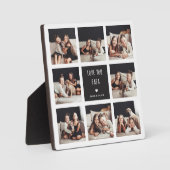 愛するパパ |フォトコラージュ手書き文字 フォトプラーク (正面)