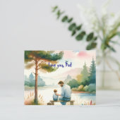 愛するパパ ポストカード (スタンド正面)