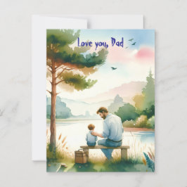 愛するパパ ポストカード