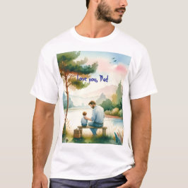 愛するパパ Tシャツ