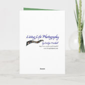 愛するパートナーへクリスマスのメッセージ シーズンカード (裏面)