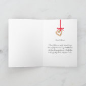 愛するパートナーへ メリークリスマス シーズンカード (内部)