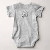 愛するパートナー ベビーボディスーツ (裏面)