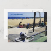 愛するビーチ ポストカード (正面/裏面)