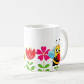 愛するビー コーヒーマグカップ (正面右)