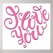 愛するピンク ポスター (正面)