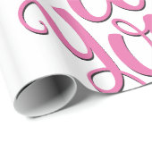 愛するピンク ラッピングペーパー (ロールコーナー)