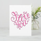 愛するピンク 招待状 (スタンド正面)