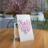 愛するピンク 招待状