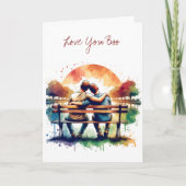 愛するブー | LGBTロマンチック カード (正面)