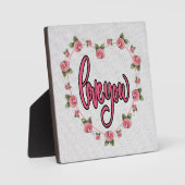 愛するプラーク フォトプラーク (正面)